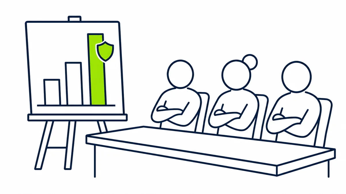 How do I defend our channel partner AI ROI numbers to the investment committee?