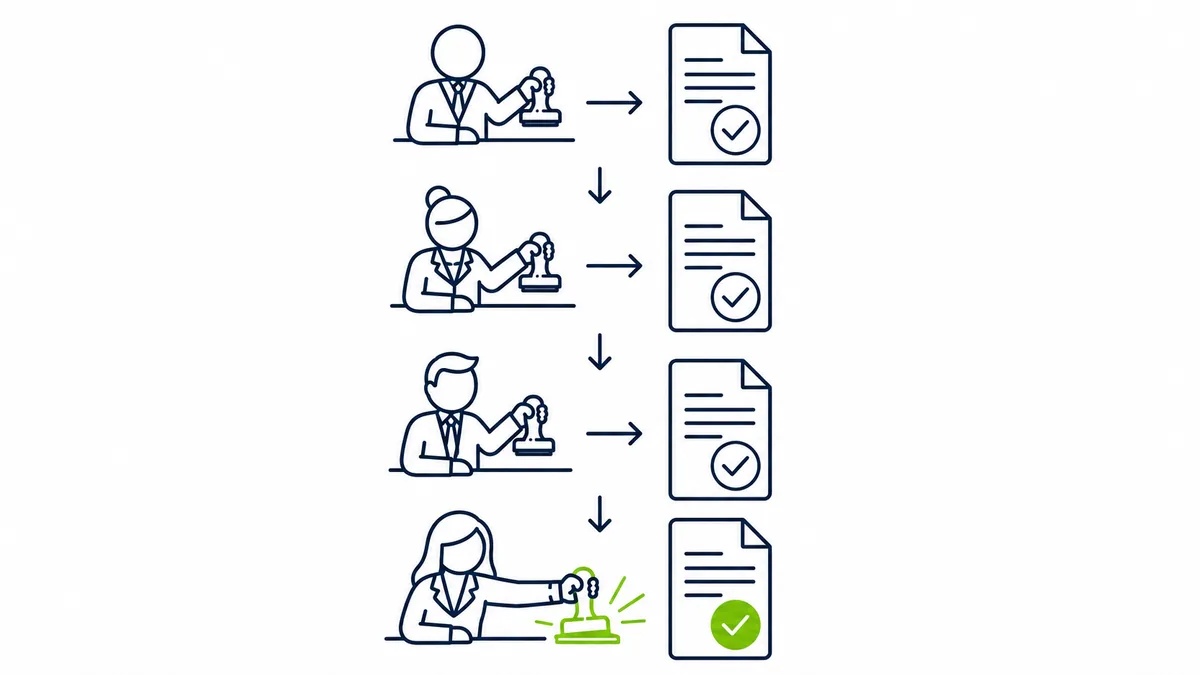 Who actually needs to sign off before we buy AI tools for our partner ecosystem?